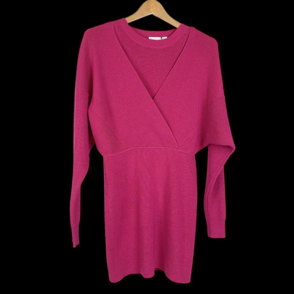 NWT Sovere Legacy Wool Blend Knit Combo Dress - Picture 7 of 9